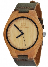 Zegarek męski Giacomo Design GD08001 Bamboo Wood